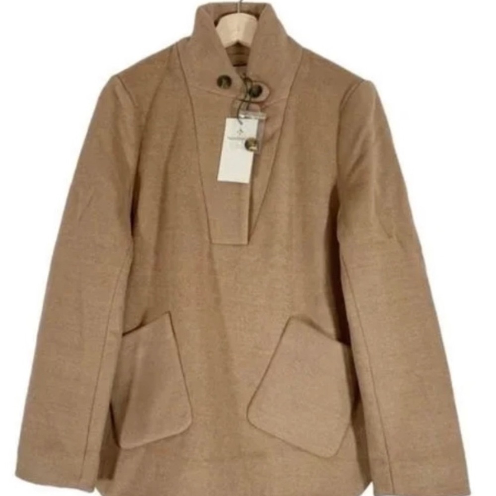 NWT Tuckernuck Stella Shearling Jacket Size XS camel Tan NWT